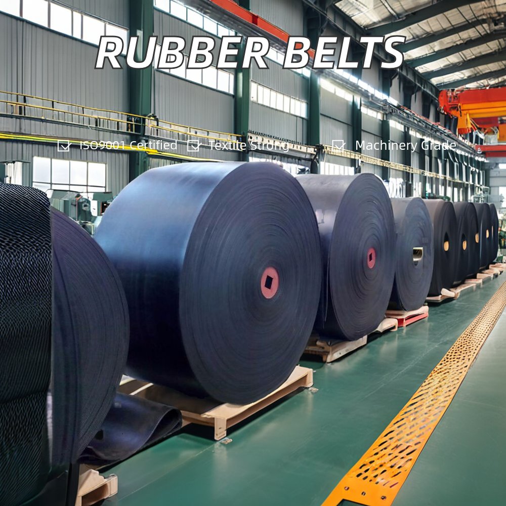 EP800/4 5+2 1000 Width Textile Reinforced Rubber Conveyor Belts Transmission Belt for Processing & Moulding