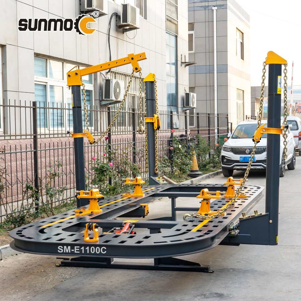 Sunmo Car Body Collision Repair Machine / Auto Chassis Pulling Machine / Car Bench