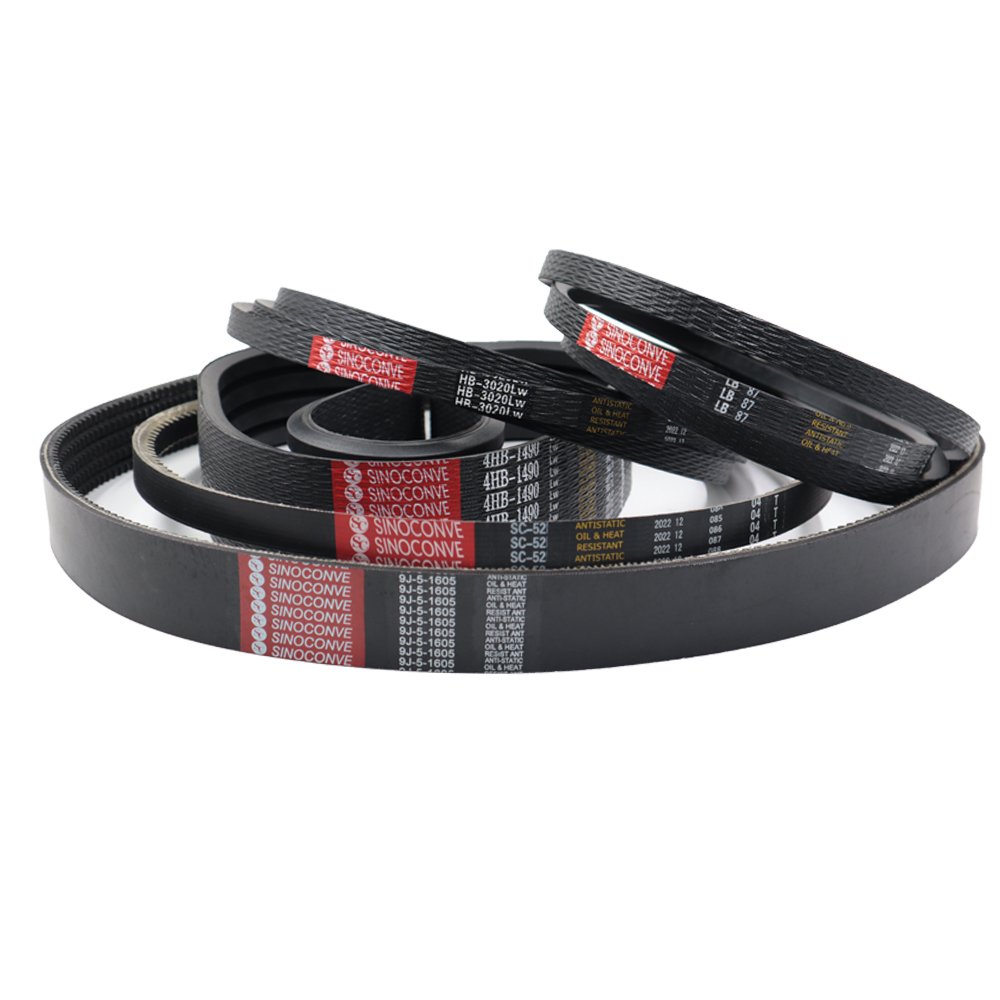 High-Temperature Rubber Transmission Wrapped V Belt for Furnace Applications
