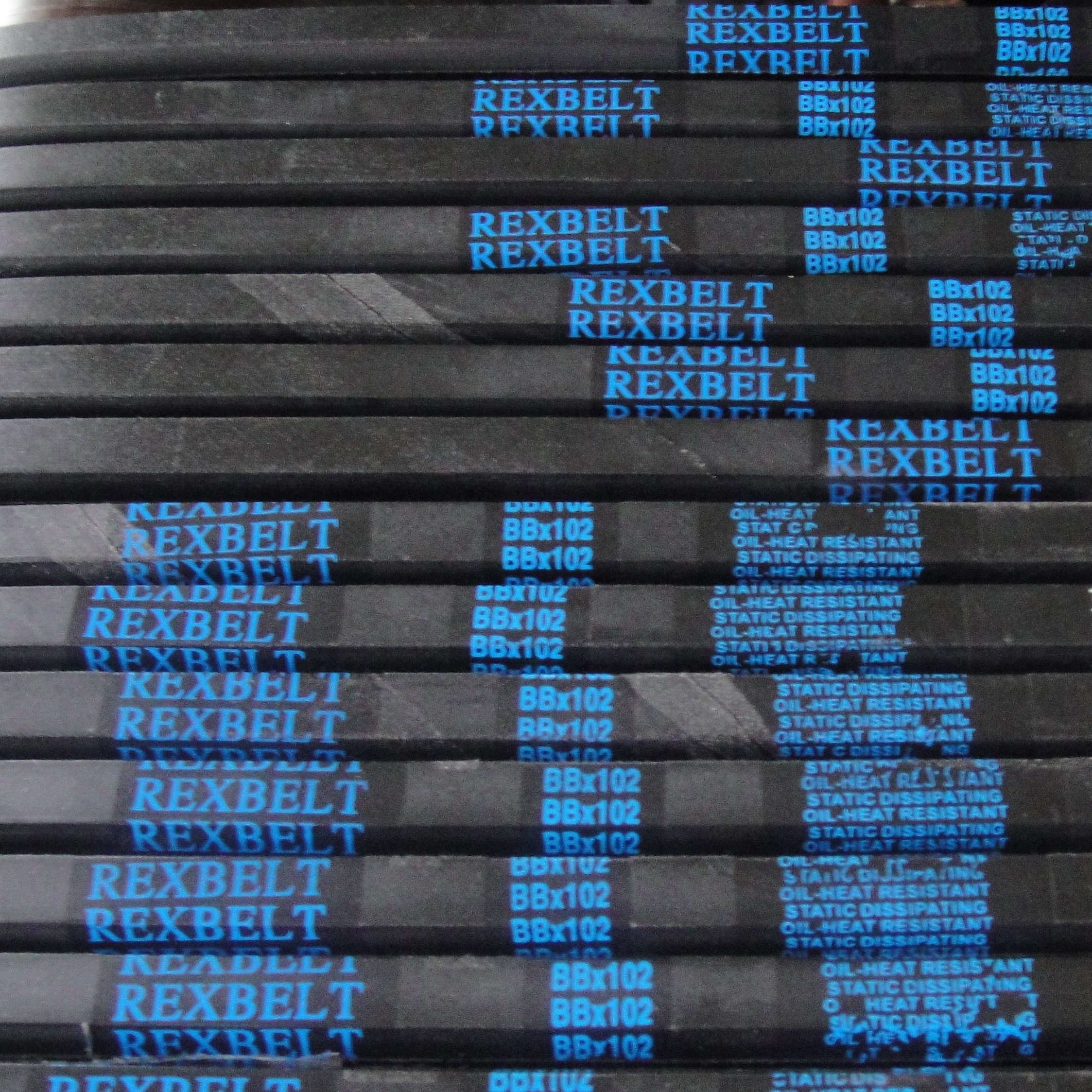 Customized High Power Anti-oil Double Side Wrapped Type AA BB CC V Belt Rubber Belt Conveyor Belt Natural Rubber Machine CN;ZHE