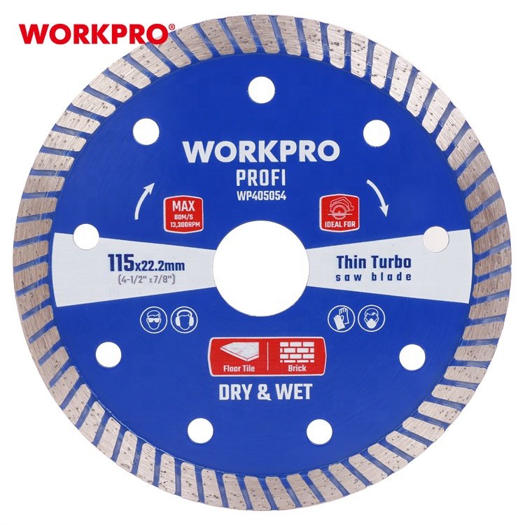 WORKPRO Pro Cutting Segmented Diamond Blades