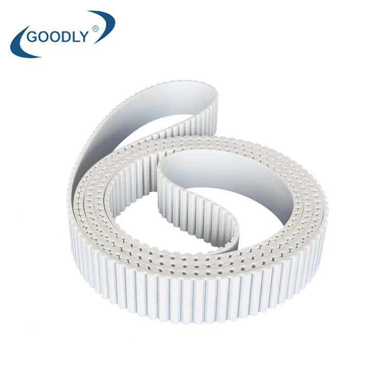 industry manufacture trapezoidal teeth steel cord synchronous belt T10 50mm width pu timing belt