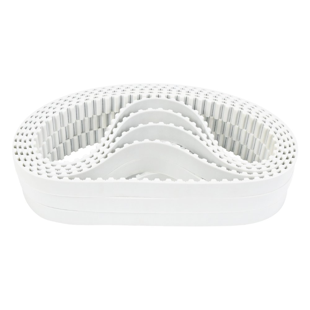 industry manufacture trapezoidal teeth steel cord synchronous belt T10 50mm width pu timing belt