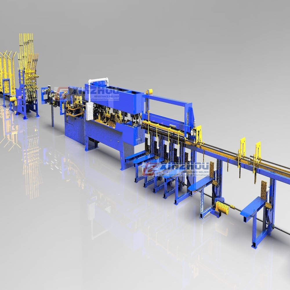 Full Auto Steel Bar Truss Welding Machine Building Rebar Girder Welding Machine