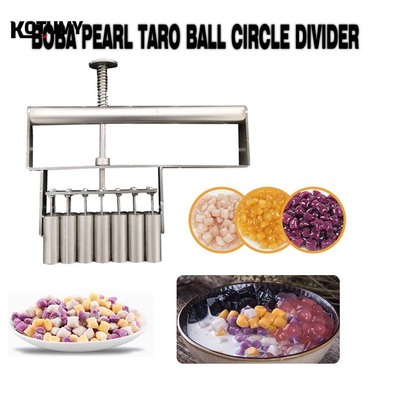 Bubble Tea Boba Pearl and Taro Ball Divider | Easy Circle Separator