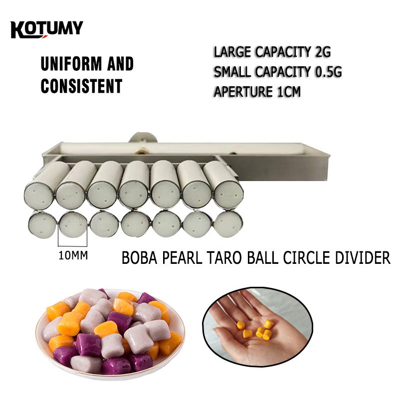 Bubble Tea Boba Pearl and Taro Ball Divider | Easy Circle Separator