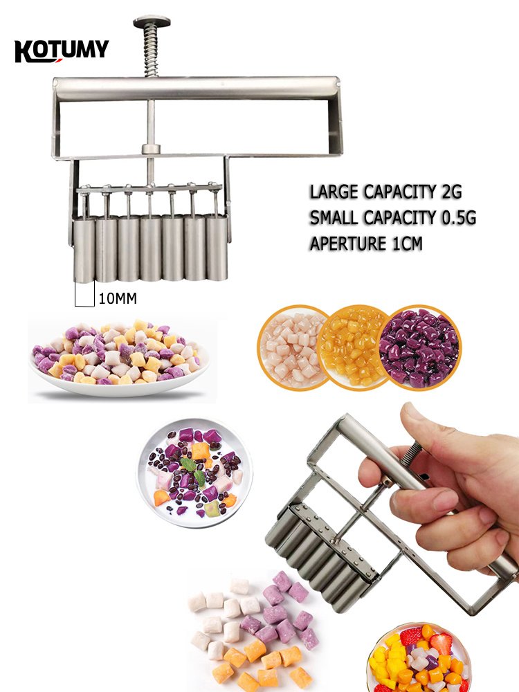 Bubble Tea Boba Pearl and Taro Ball Divider | Easy Circle Separator