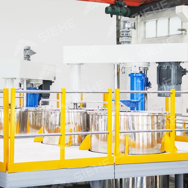 SIEHE Hot Sale Industrial Lubricant Oil Production Line Machine Full Autox Matic Production Line for Lubricant Oil