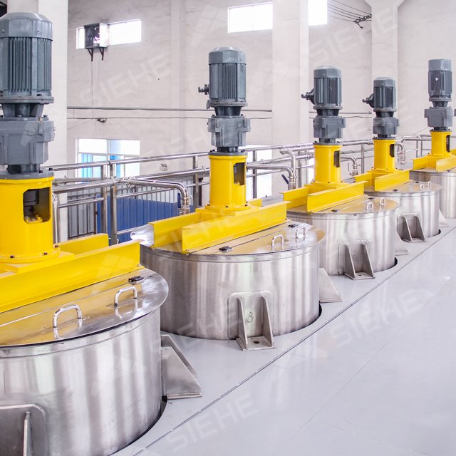 SIEHE Hot Sale Industrial Lubricant Oil Production Line Machine Full Autox Matic Production Line for Lubricant Oil