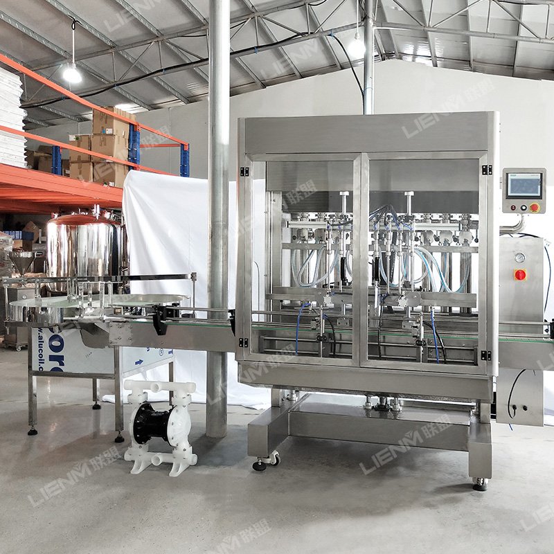 LIENM Detergent, Gel, Liquid Soap Dish Wash Liquid Filling Machine Bottle/ Equipment/ Manufacturing/Processing Line