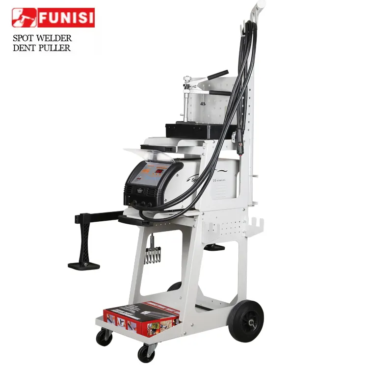 FUNISI Aluminium Dent Puller Machine Aluminum Repair Machines Body Repair Equipment F8100