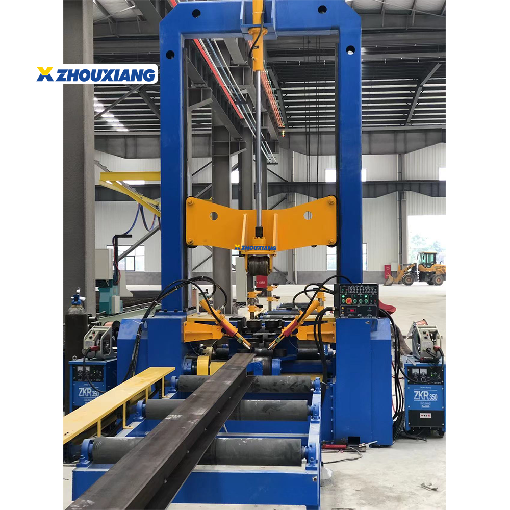 Warehouse Workshop Steel Structural Prefabricated H-Beam Assembly Making Machine for Construction