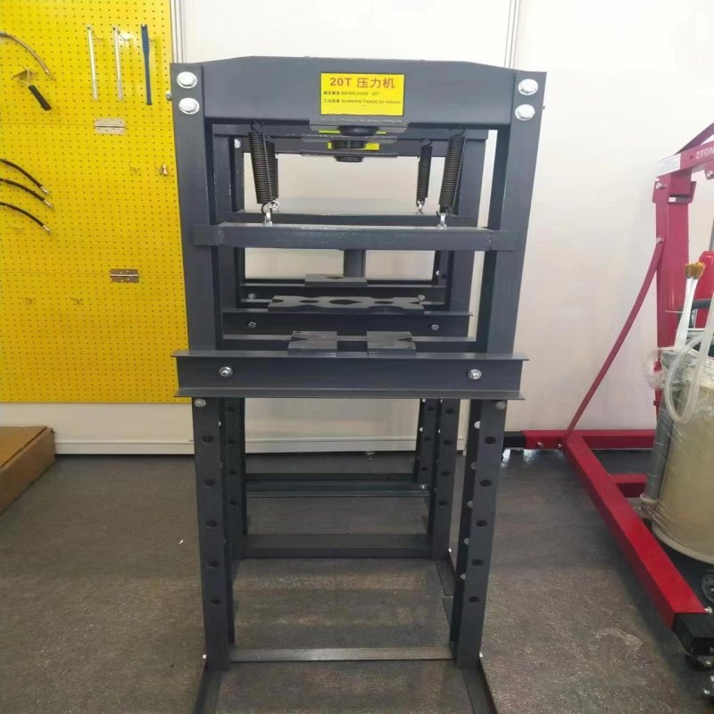 Workshop 50 Ton Power Jack Body Repair Kit Equipment Hydraulic Bench Press With Foot Pump