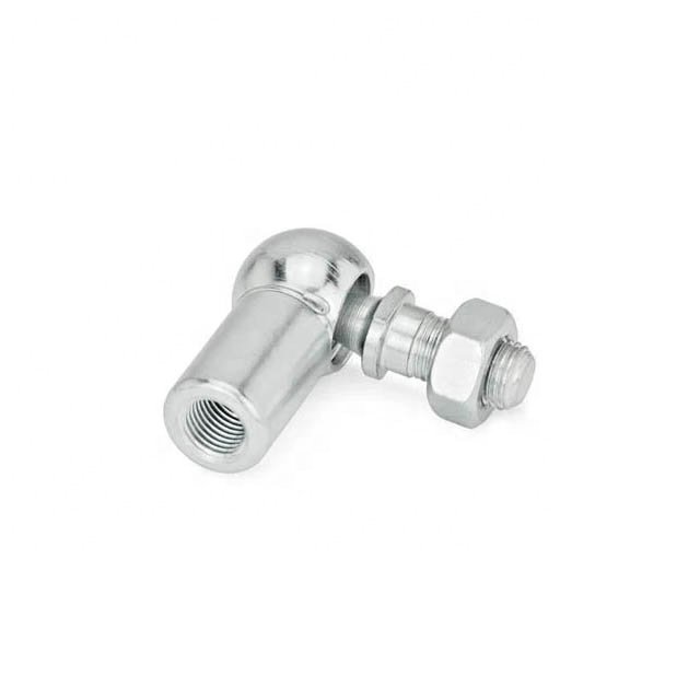 M8X1.25 DIN 71802 Angled Ball Joints with Threaded Shank carbon steel ball joint bearing