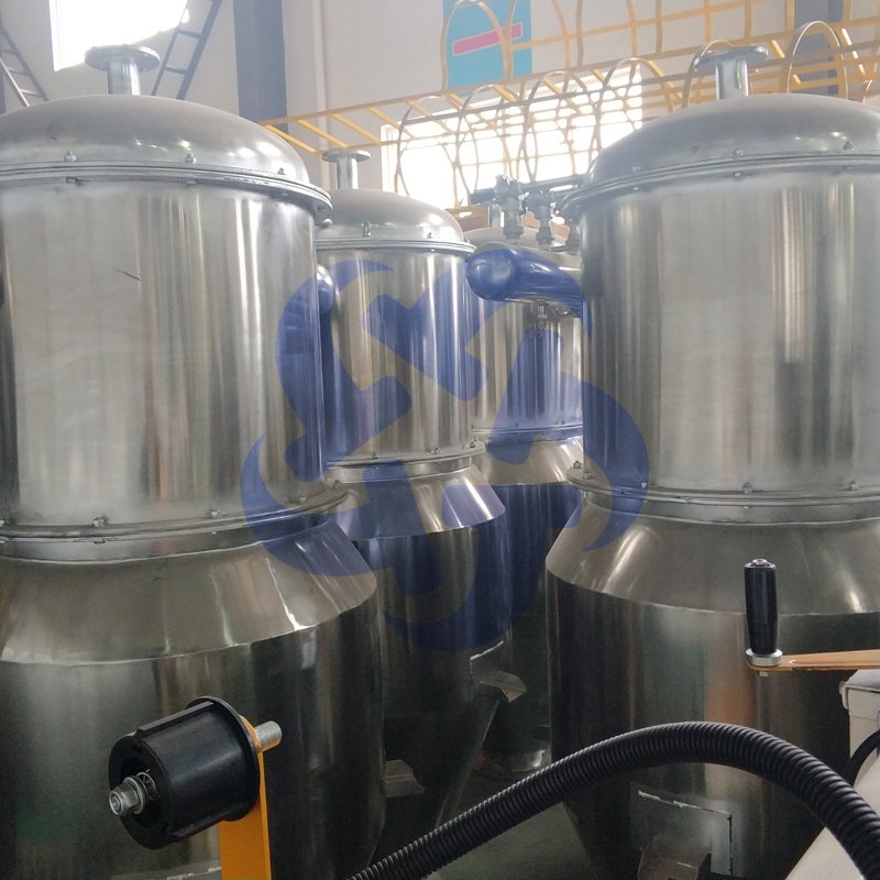 PVC Vertical Compounding Mixer Function and Structure PVC Additives Auto Weiging Batching Dosing Machine