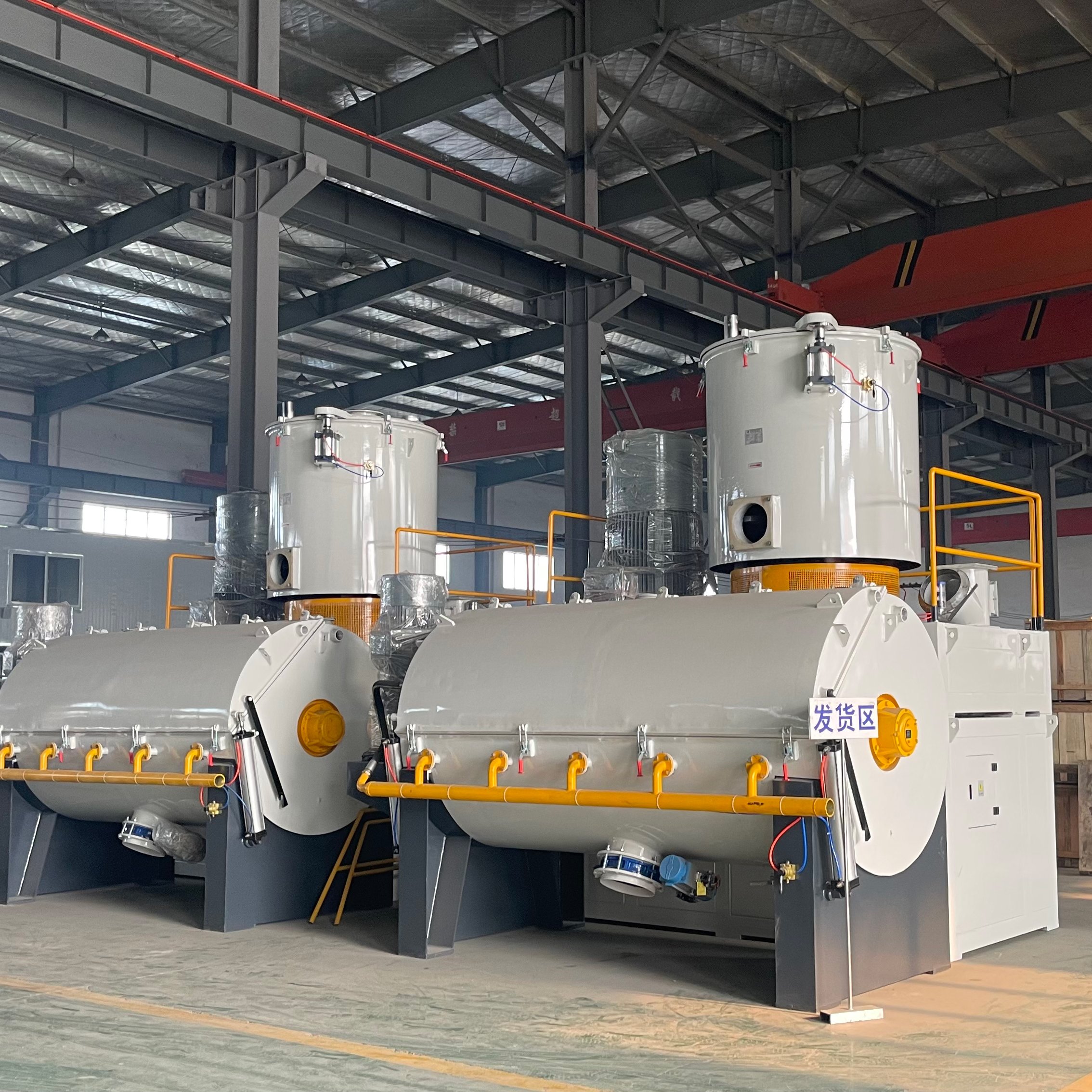 PVC Vertical Compounding Mixer Function and Structure PVC Additives Auto Weiging Batching Dosing Machine
