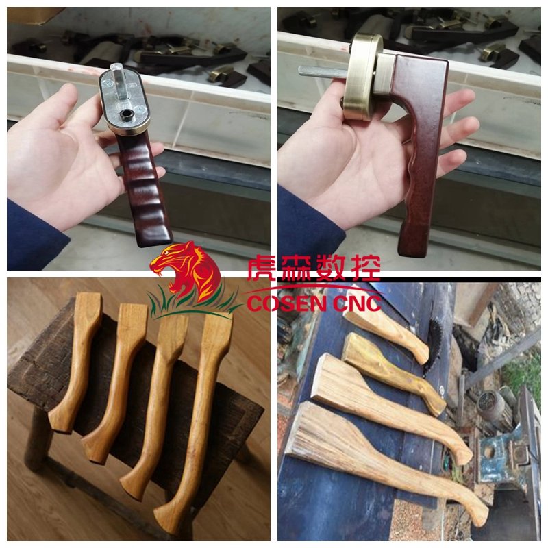 COSEN CNC Automatic High Efficiency Wooden Door Handle Production Line