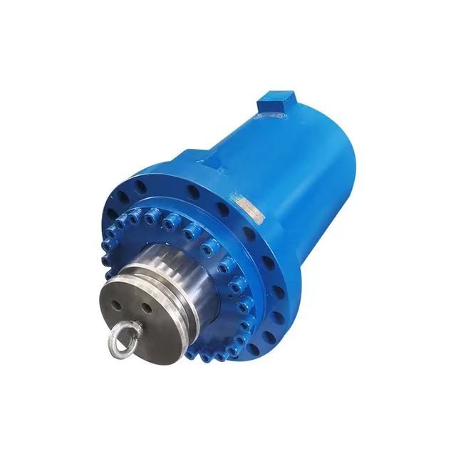 High-qHigh-quality and Low-priced Cylinders Flange Type Hydraulic Cylinder, Size and Length Can Be Customized According to Needs