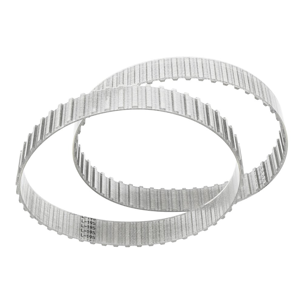 transparent polyurethane steel wire core synchronous belt 195L pu timing belt