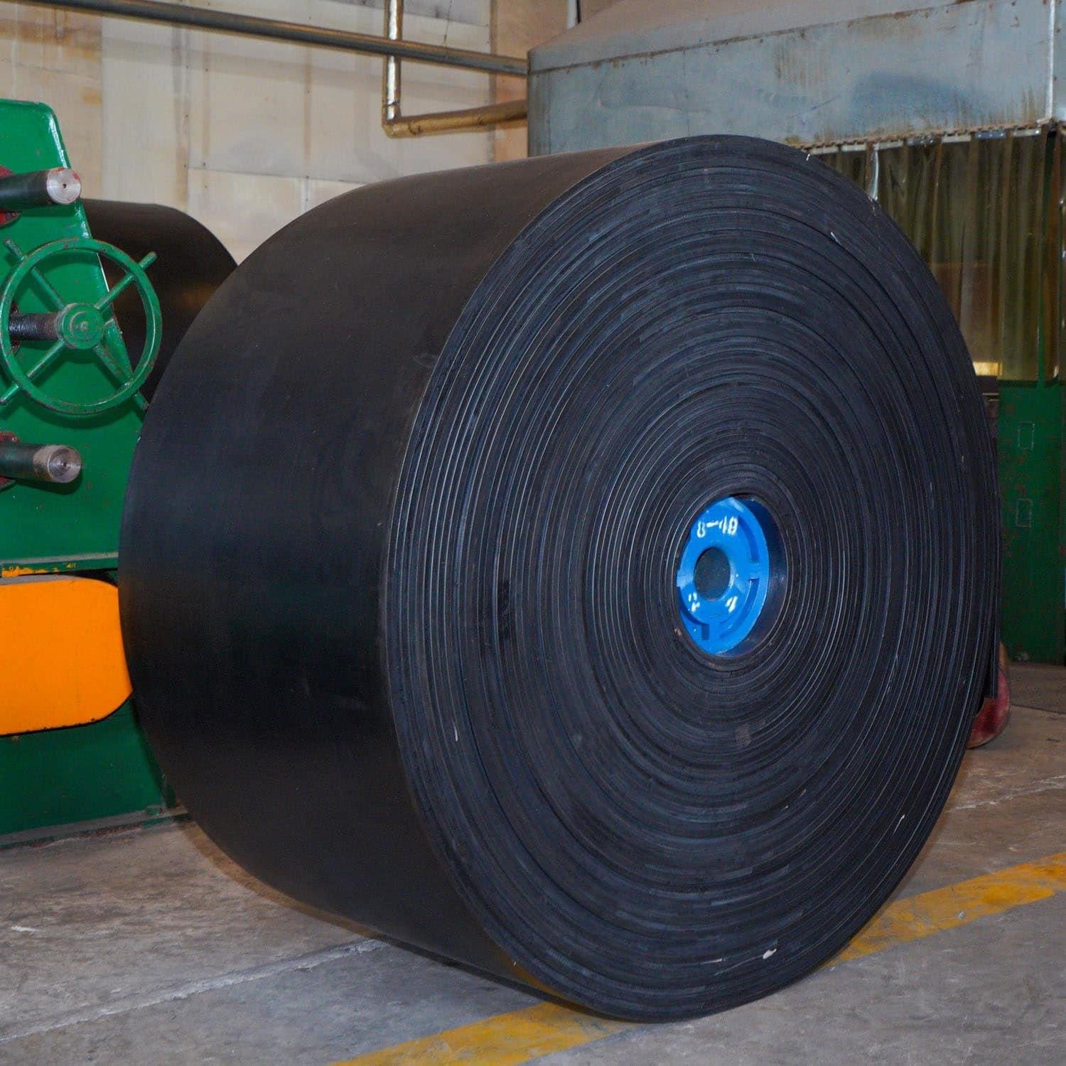 Industrial Heat-Resistant Rubber Conveyor Belt Transmission Belts Cutting and Moulding Processing Services Included