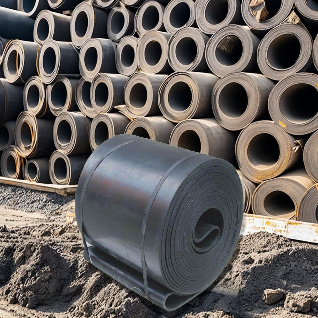 Industrial Heat-Resistant Rubber Conveyor Belt Transmission Belts Cutting and Moulding Processing Services Included