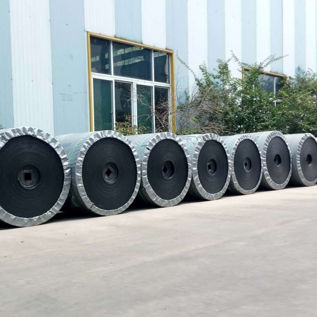 Industrial Heat-Resistant Rubber Conveyor Belt Transmission Belts Cutting and Moulding Processing Services Included
