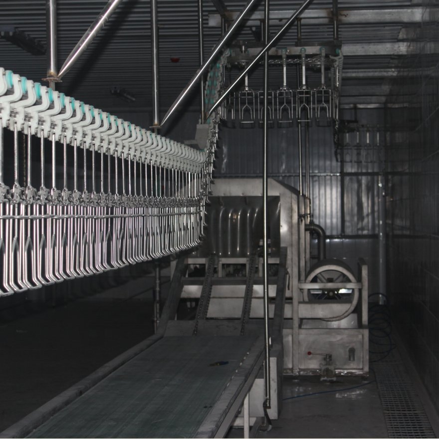 Automatic Poultry Crates Cage Washing Machine Poultry Processing Line Machinery