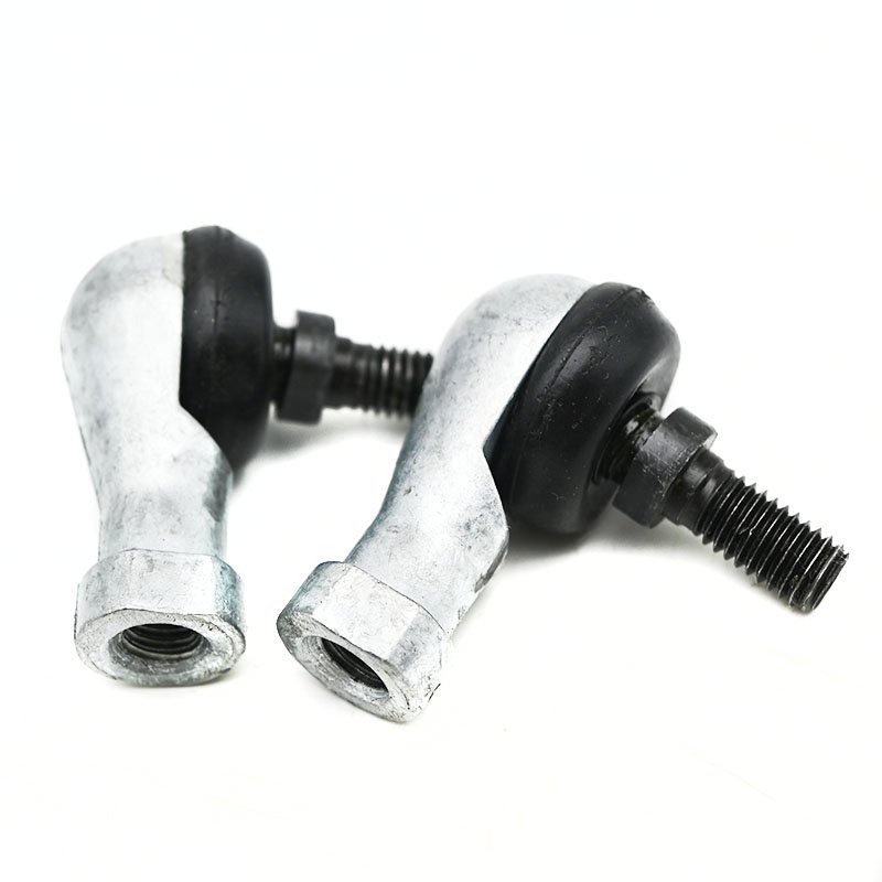 M8x1.25 Female Thread Connecting Bearing Ball Head Joint Rod End Bearing Straight Joint Rod Ends SQ8RS SQ8-RS