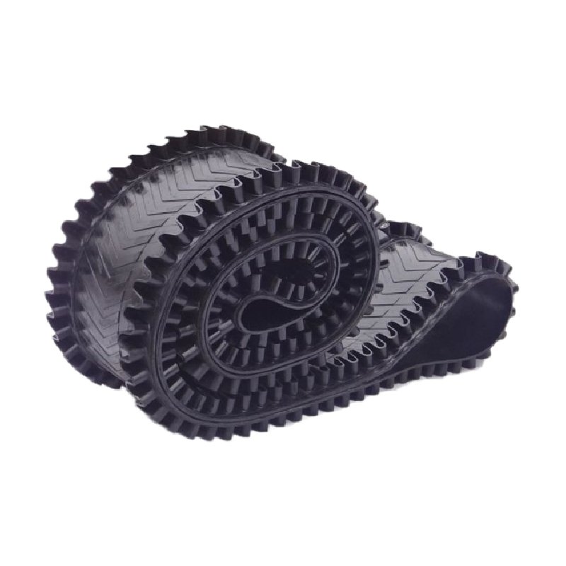 Industrial Crusher Skirt Conveyor Belt for Sludge Bulk Material Transportation
