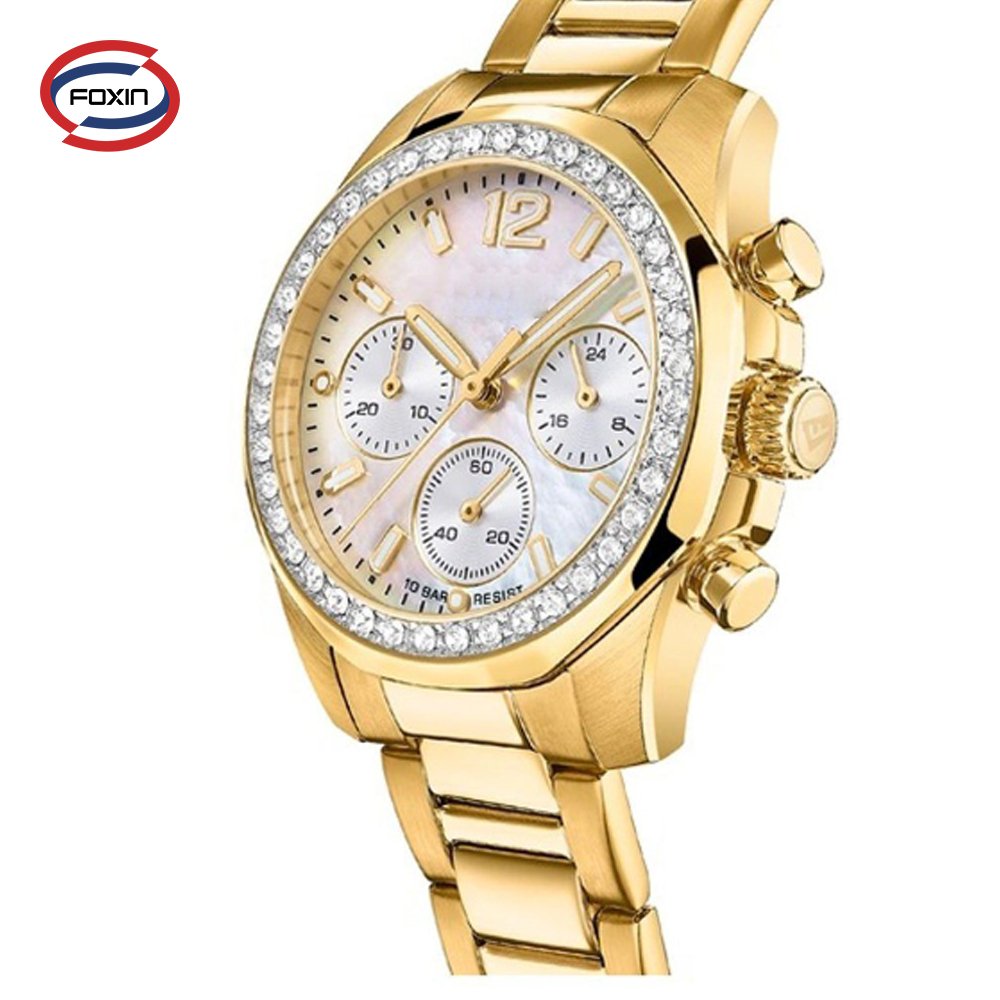 Watch Hard Watch Parts Metal Finishing Watch Surface Treatment Rose Gold Color Ipg Plating Ion Sputtering Coating Equipment