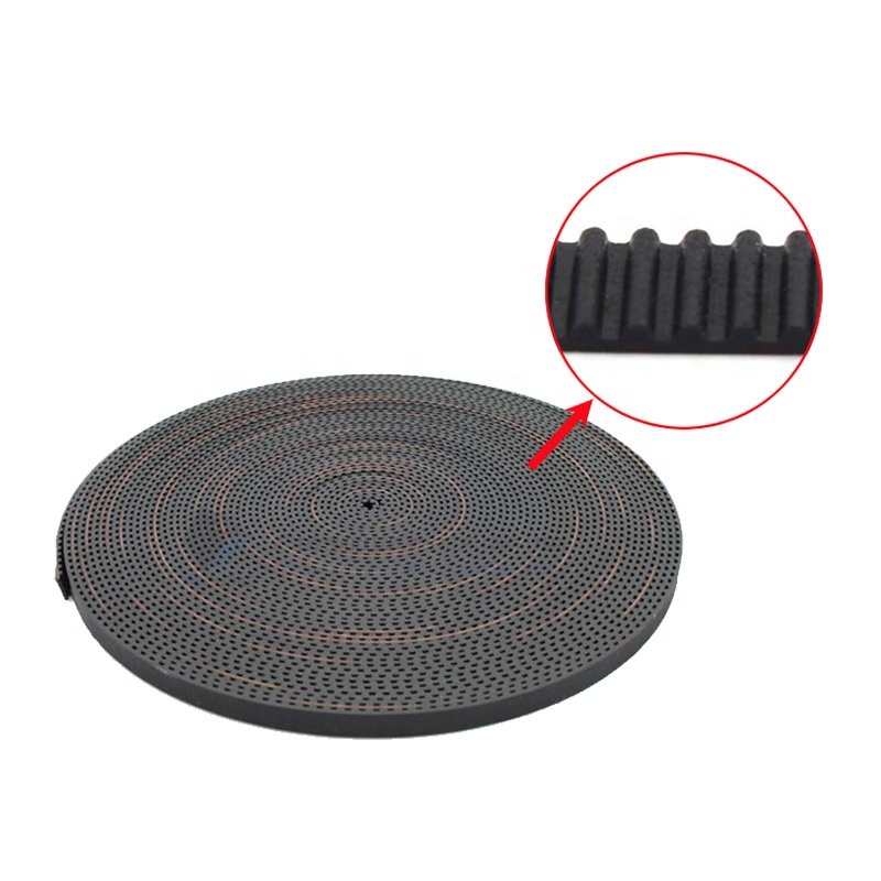2GT GT2 6 mm or 10mm 3D Printer Belt Industry Transmission Timing Belt pu toothed timing belt