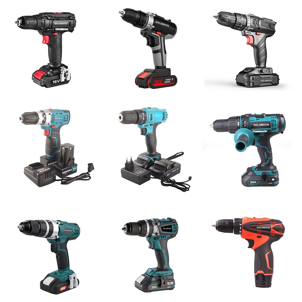 GOLDMOON Wholesale Price Power Tools 220W Electric Drill With Forward And Reverse Rotation