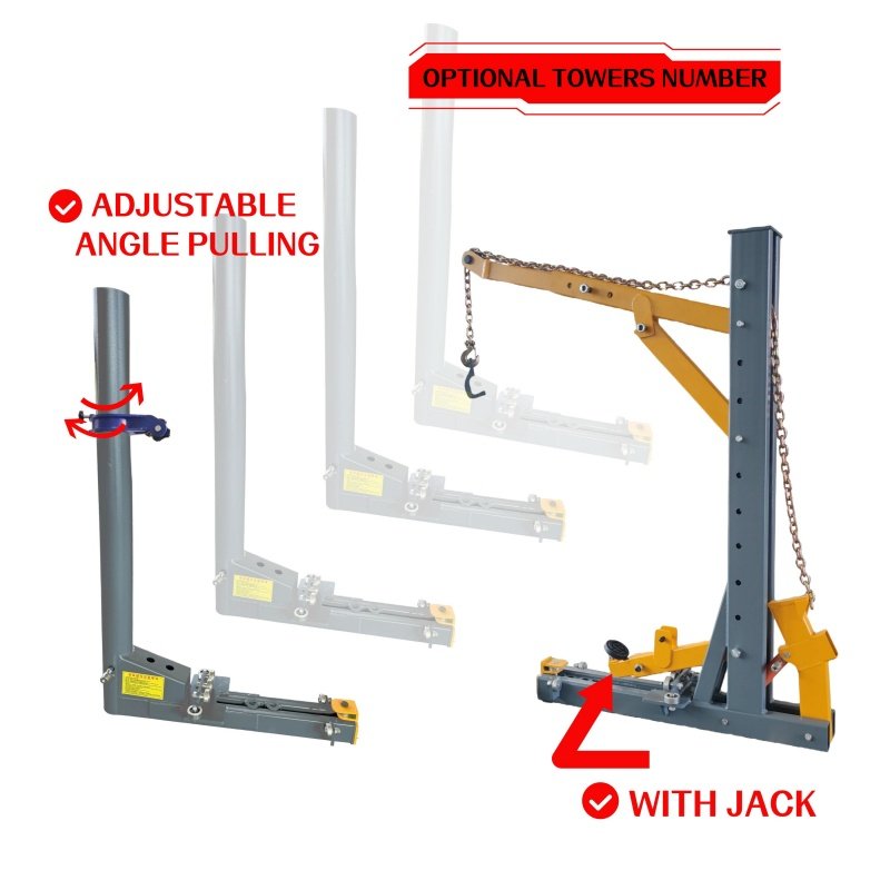 Auto Body Frame Machine Factory Direct Car Bench Full Lift Chassis Straightener Body Dent Puller Chassis Straightening Machine