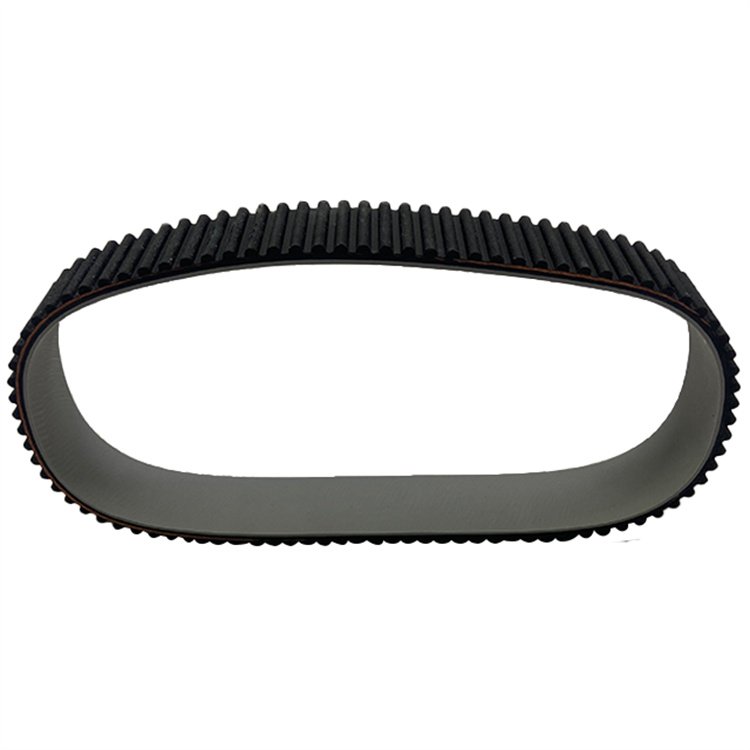 736-8M-25+3T Rubber Timing Belt with Additional Coating High Durability Synchronous Belt