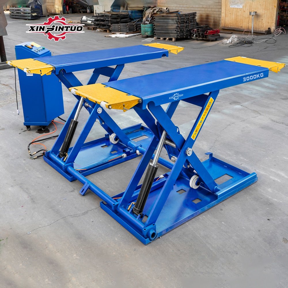Xinjintuo 380V Mid Rise Scissor Car Lift