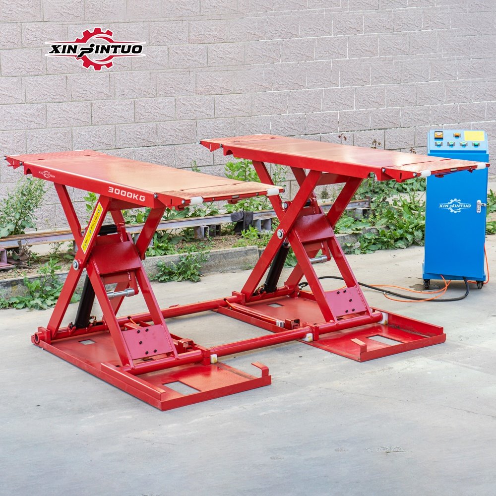 Xinjintuo 380V Mid Rise Scissor Car Lift