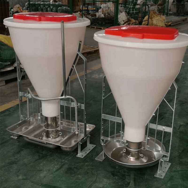 High Quality Pig Livestock Feeder 100kg Dry Wet Animal Feed Feed Processing Machines Automatic Farming Equipment Feeder Trough
