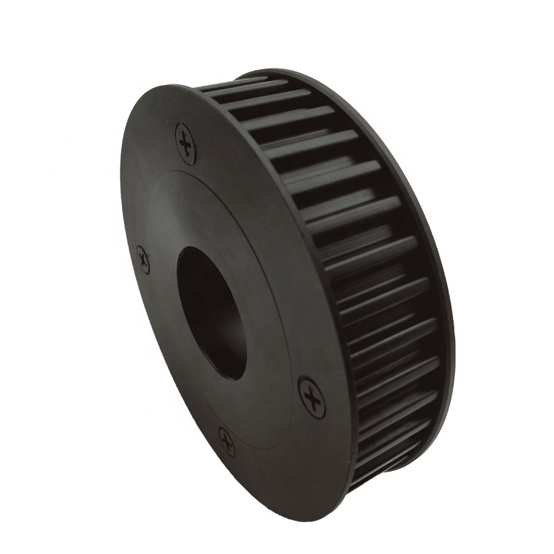 OEM custom plastic nylon black timing belt wheel pulleys