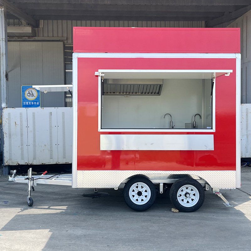 Hot Dog Ice Cream Catering Cart Taco Sweetly Seasoned Food Trailer and Catering Camper Truck for Sale Canada