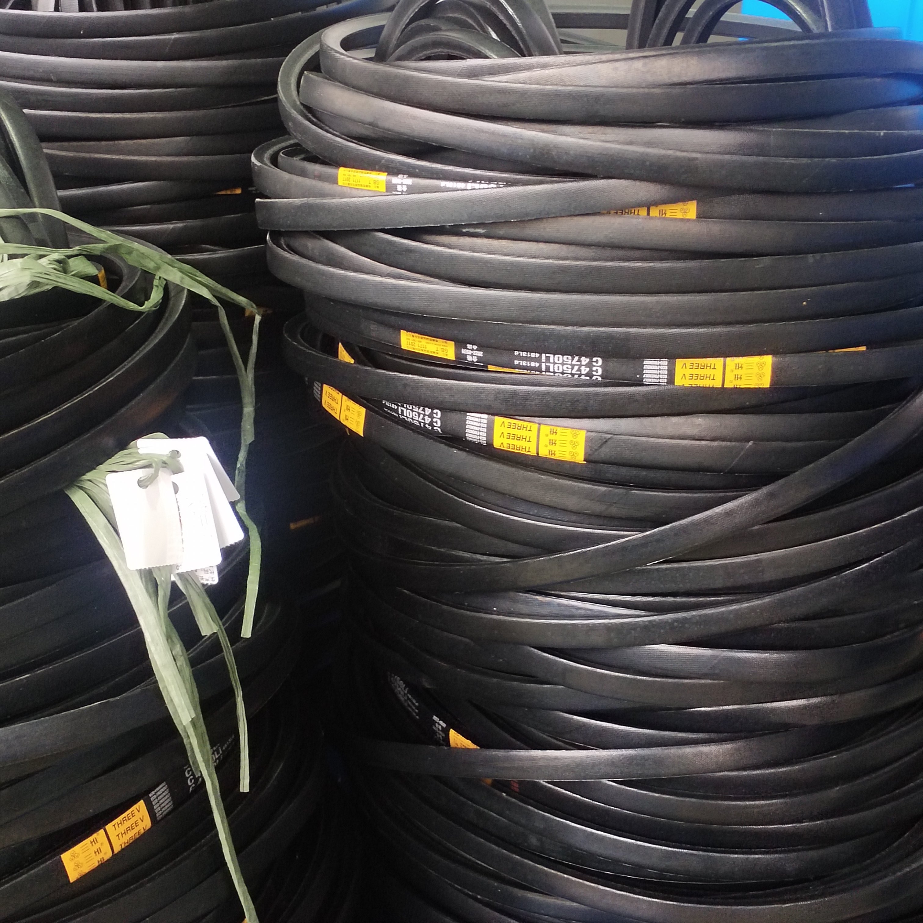 High Quality Classical V Belt Industrial Power Transmission Belt Type ABC