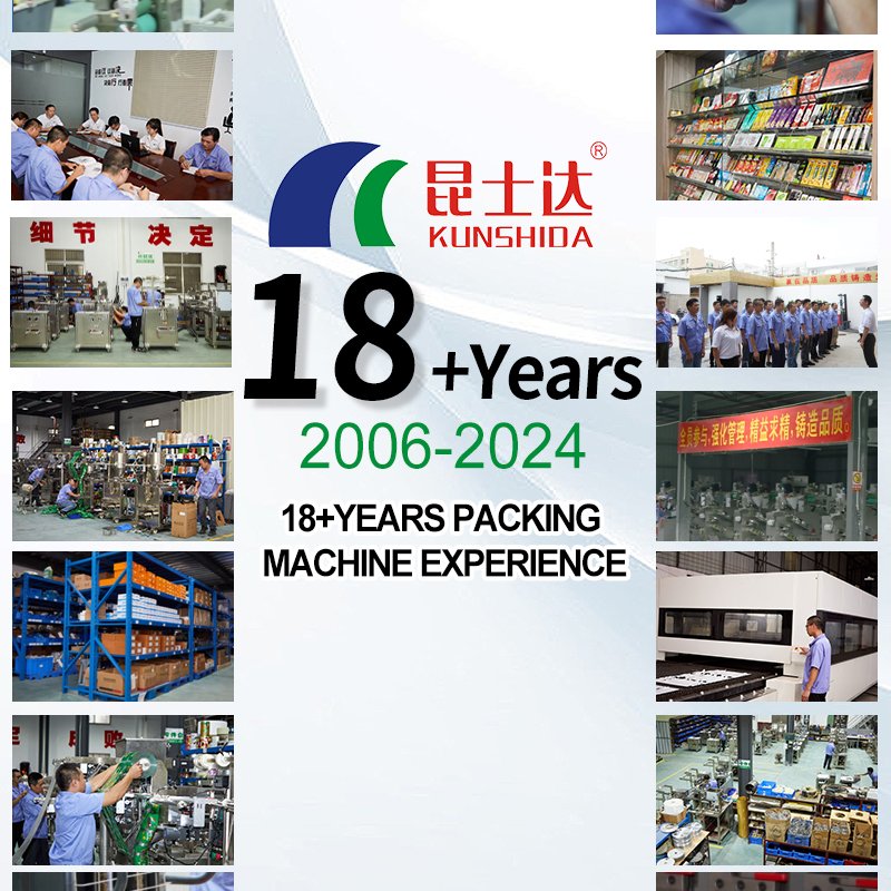 Fully Automatic Bag Packaging Machine Powder pink Pocket Solid Food Sauce Liquid Beverage Bag Loading Machine