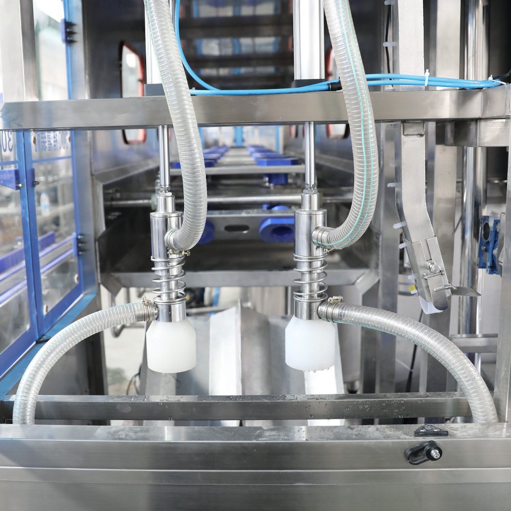 Auto Linear Type 5 Gallon 20L Bottle Barrel Drinking Water Washing Filling Capping Sealing Labeling Line Machine