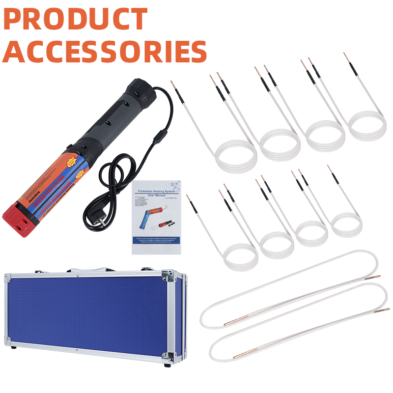 Auto Body Repair Equipment Portable Magnetic Induction Heater Kit 1100W