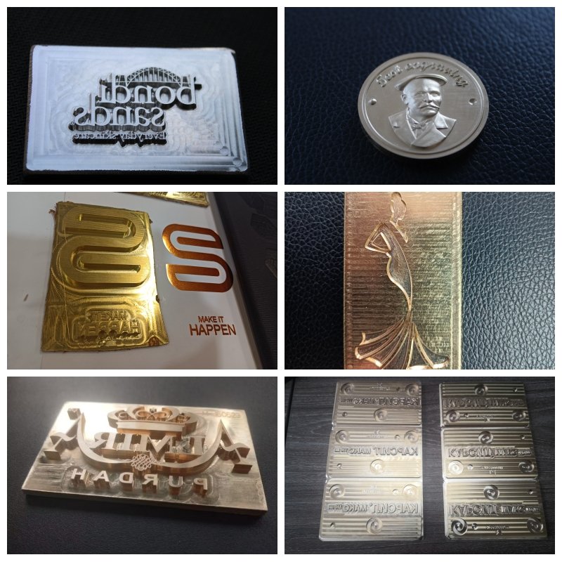 ND4040 Automatic Metal Engraving Cnc Machine with Stable Granite Body for Milling Embossing Metal Plate