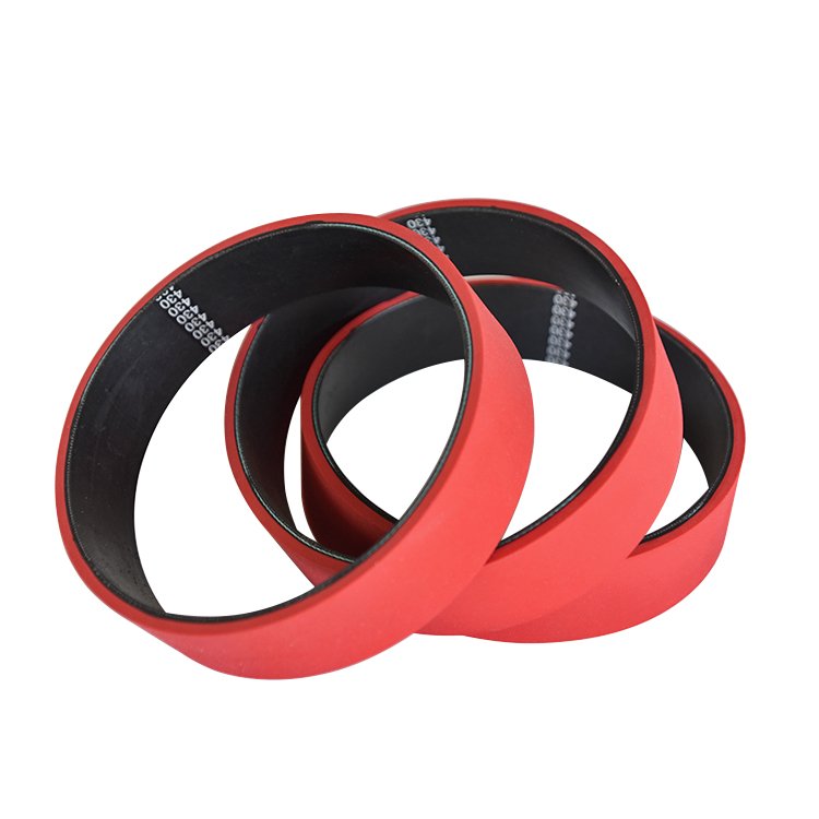 Rubber conveyor belt manufacturer rubber coating flat transmission belt for industry machine