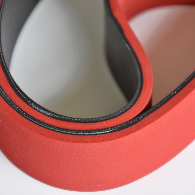 Rubber conveyor belt manufacturer rubber coating flat transmission belt for industry machine