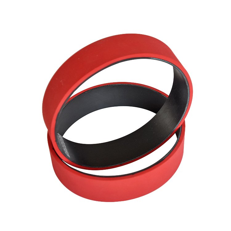 Rubber conveyor belt manufacturer rubber coating flat transmission belt for industry machine