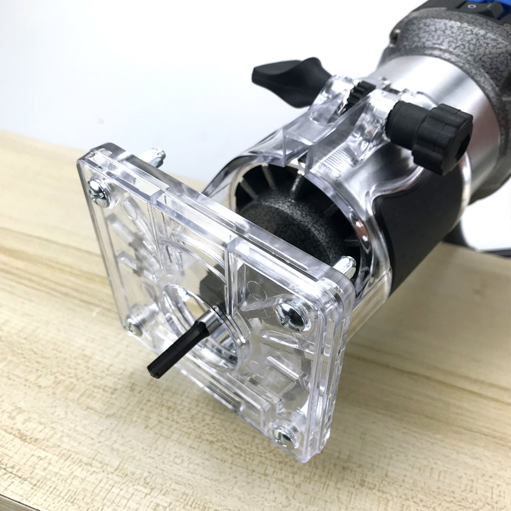 Cover Base Woodworking Trimming Machine Accessories Routers Joiners Power Tools Transparent Support High-quality Acceptable 190g