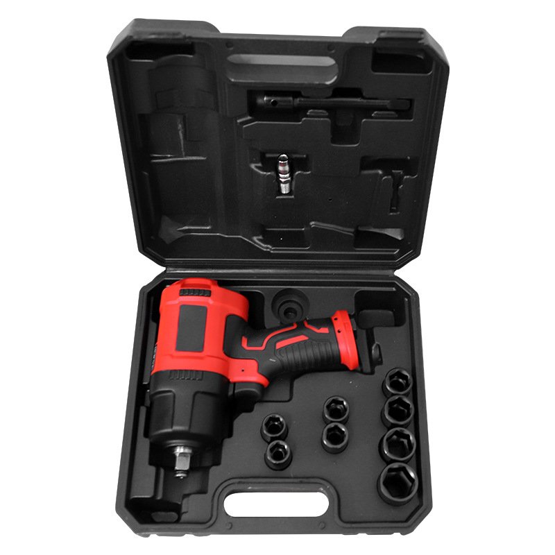 15PCS Pneumatic Wrenches Tool Set Air Powered Impact Socket Set Pneumatic Tools Kit Air Socket Wrench Set Torque Wrench
