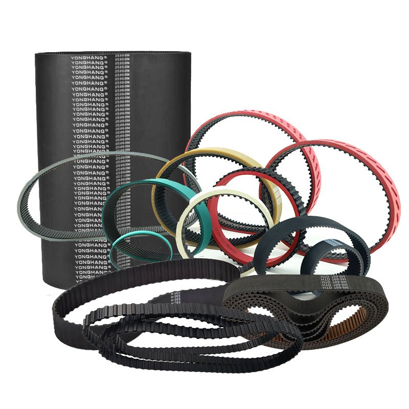 HTD STD MXL XL L H XH 3M 5M 8M 14M 20M T5 T10 T20 pu or rubber industria synchronous power transmission toothed timing belts